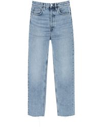 Totême - Toteme Classic Cut Jeans In Organic Cotton - Lyst