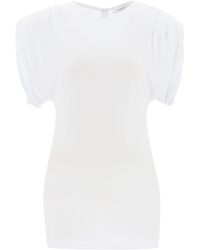 Wardrobe NYC - Mini Sheath Dress With Structured Shoulders - Lyst