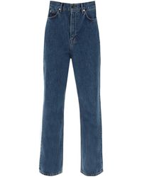 Wardrobe NYC - Low Waisted Loose Fit Jeans - Lyst