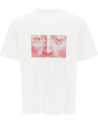 OAMC - 'albrecht' T-shirt With Print - Lyst