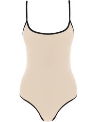 Totême - Toteme One-Piece Swimsuit With Contrasting Trim Details - Lyst