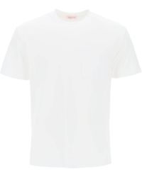 Valentino Garavani - "cotton T-shirt With V Detail" - Lyst