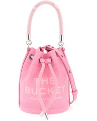 Marc Jacobs - Borsa The Leather Mini Bucket - Lyst