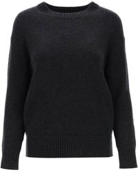 Max Mara - 'irlanda' Crew-neck Sweater In Wool And Cashmere - Lyst