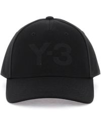 Y-3 - Cappello Baseball Con Logo Ricamato - Lyst