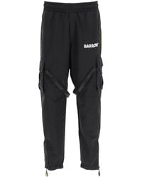 Barrow Nylon Cargo Pants S Cotton - Black