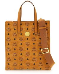 MCM - Small Tote Bag - Lyst