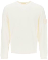 Stone Island - Cotton And Cashmere Ghost Piece Pullover - Lyst