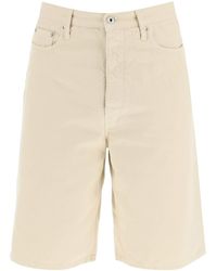 Off-White c/o Virgil Abloh - Cotton Utility Bermuda Shorts - Lyst