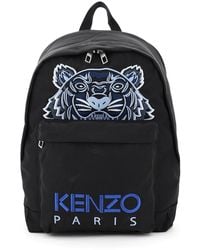 large kenzo logo backpack