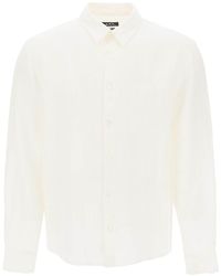 A.P.C. - Linen Cassel Shirt For - Lyst