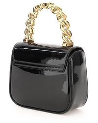 Versace - Patent Leather 'La Medusa' Mini Bag - Lyst