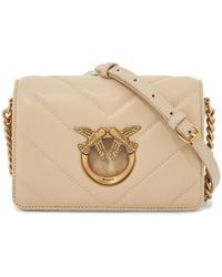 Pinko - Mini Love Bag Click Big Chevron - Lyst