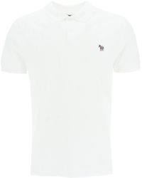 PS by Paul Smith - Organic Cotton Slim Fit Polo Shirt - Lyst