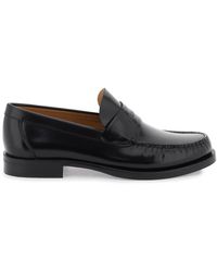 Ferragamo - Mocassin With Lettering - Lyst
