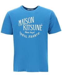 Maison Kitsuné - Maison Kitsune 'Palais Royal' Print T-Shirt - Lyst