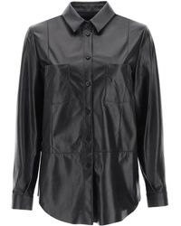DROMe Nappa Shirt S Leather - Black