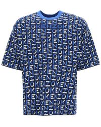 blue kenzo shirt