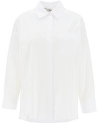 Max Mara - Cotton Oxford Shirt - Lyst