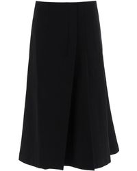 Marni GONNA MIDI PLISSE' - Nero