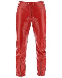 Rick Owens - Luxor Leather Pants For Men - Lyst