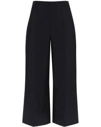 Marni - wide-legged Cropped Pants With Flared - Lyst