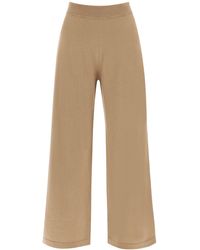 Weekend by Maxmara - 'atalia' Cropped Knitted Pants - Lyst