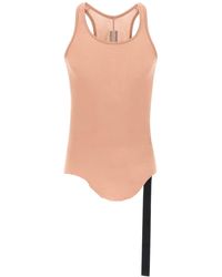 Rick Owens - Cotton Jersey Tank Top For - Lyst