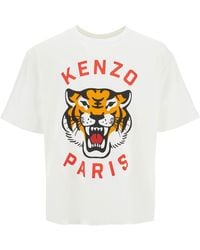 KENZO - Lucky Tiger Oversized T Shirt - Lyst