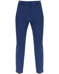 Weekend by Maxmara - Cecco Cotton Stretch Cigarette Pants In 10 - Lyst