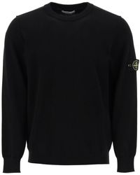 Stone Island - Organic Cotton Sweater - Lyst
