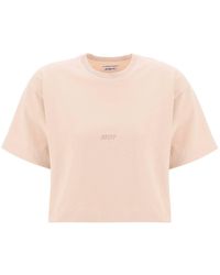 Autry - Boxy T-Shirt With Debossed Logo - Lyst
