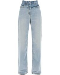 Givenchy - Wide Leg Jeans - Lyst