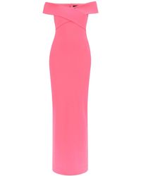 Solace London - Maxi Dress Ines With - Lyst