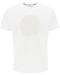 Stone Island - T-Shirt With Print On The Chest - Lyst
