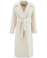 Max Mara - Alpaca, Wool And Cashmere Robe Coat - Lyst