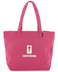 Rick Owens Cotton Tote Bag - Pink