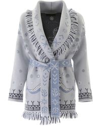 Alanui Dea Sedna Cardigan - Blue