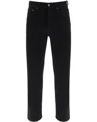 Valentino - Black Untitled Studs Jeans - Lyst