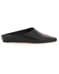 Neous - Alba Leather Mules 36 Black Leather - Lyst