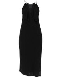 Givenchy - Midi Dress With Chain Detail - Lyst