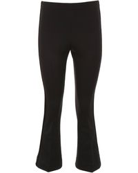 Moncler Jersey Pants With Band - Black