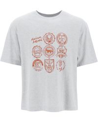 Maison Kitsuné - Ivy League Maxi T-Shirt - Lyst
