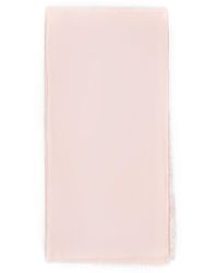 Max Mara Esule Monogram Maxi Scarf - Pink
