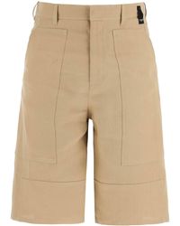 Fendi - "Canvas Workwear Bermuda Shorts - Lyst