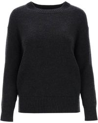 Max Mara - 'irlanda' Crew-neck Sweater In Wool And Cashmere - Lyst