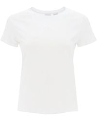 Pinko - Embroidered Effect Logo T Shirt - Lyst
