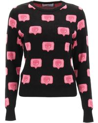 Maglieria Chiara Ferragni da donna - Fino al 70% di sconto | Lyst