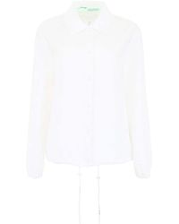 off white sangallo dress
