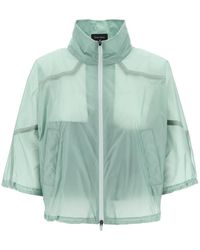 Herno - Laminar Windbreaker Jacket In Liquid Shine Finish - Lyst